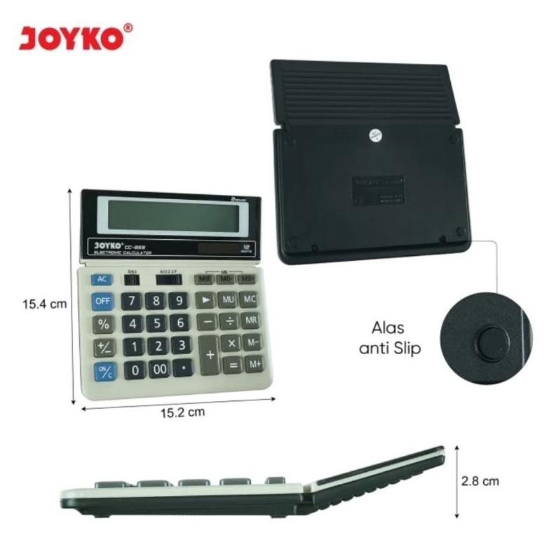 

Fe24 To94 Kalkulator Meja Joyko Cc 868 12 Digit - Calculator Big Display Cc868 #Best Quality Sale