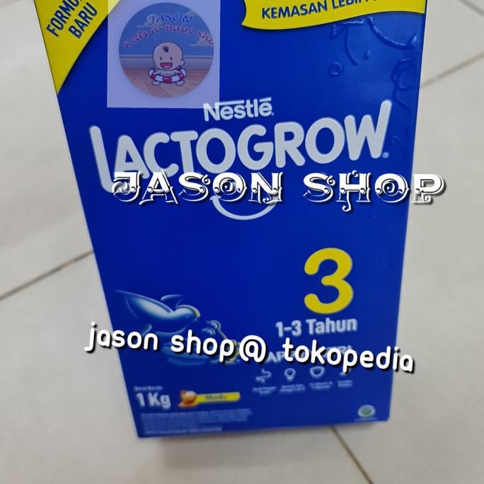 Grosir Susu Lactogrow 3 (1-3 Tahun) 1Kg/Lactogrow 3 (1-3 Tahun) 1000 Gram