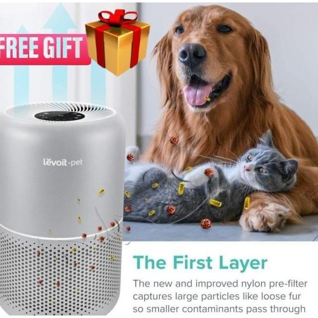 ready [GARANSI] Levoit Air Purifier Levoit Core P350 Pet Care TRUE HEPA 13