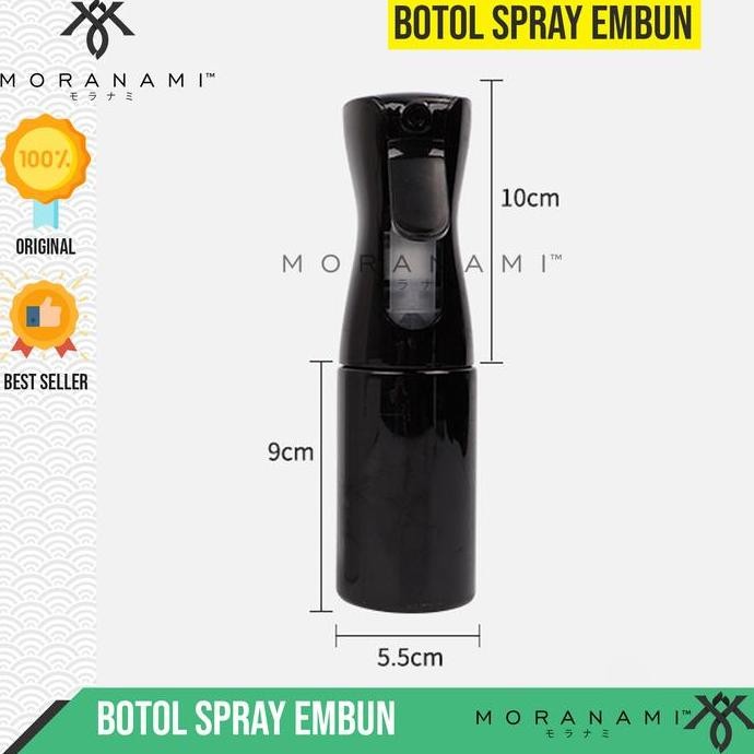 Botol Spray Rambut Embun Halus Mist Spray Botol Spray Salon Barber Plastik Original