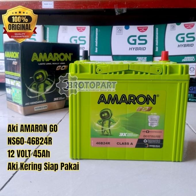 Ready Stock Aki Mobil Daihatsu Xenia, Granmax, Luxio, Terios, Espass Amaron Ns60