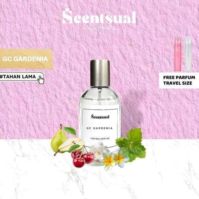 Jual Murah Scentsual Gc Gardenia Parfum Edp - Platinum Dan Gold 10/20/30/50 Ml Wangi Perfume Extrait