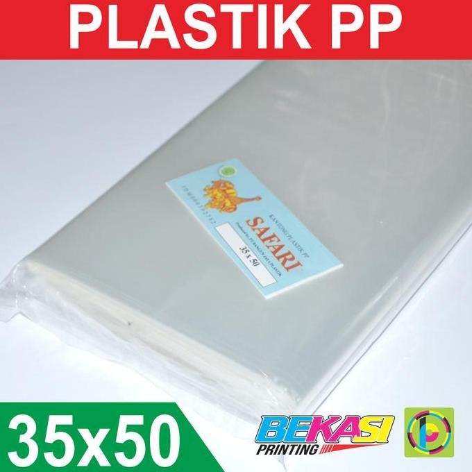 Kantong Plastik Pembungkus A3 / A3+ Safari Uk. 35 X 50 Cm 950 Gr Original