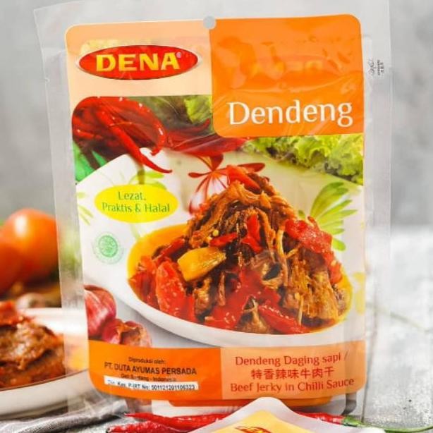

TERLARIS Dendeng Sapi Dena/Makanan Siap Saji/Halal Siap kirim