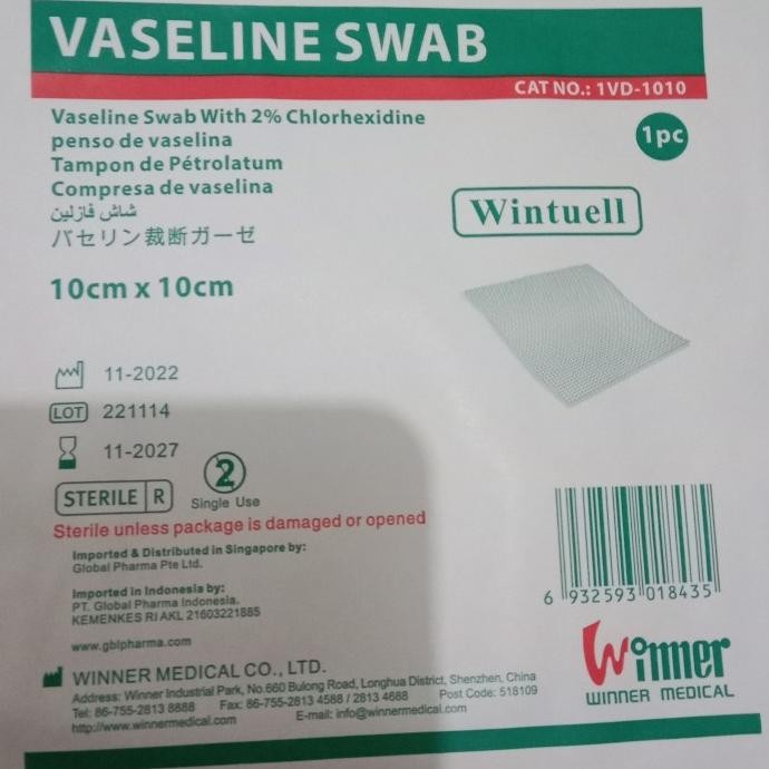 BEST VASELIN SWAB VASELINE SWAB WINNER WINTUEL SEPERTI LOMATULLE SOFRATULLE