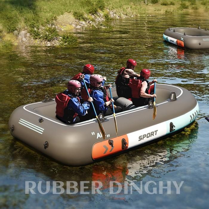 Perahu Karet Untuk Mancing Perahu Sekoci Perahu Karet Rafting 4 Orang Original Dan Terpercaya