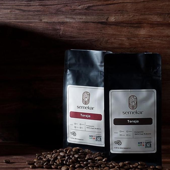 

Sale Kopi Arabica Tana Toraja Origin Roasted By Semekar Coffee Bubuk 200Gram Dan 100Gram