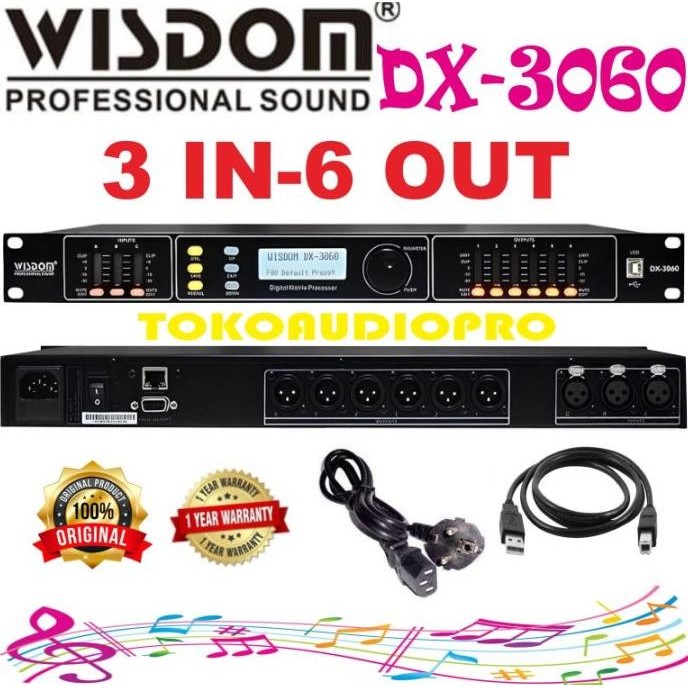 Terlaris Wisdom Dx3060 Dx-3060 Speaker Management Dlms Speaker