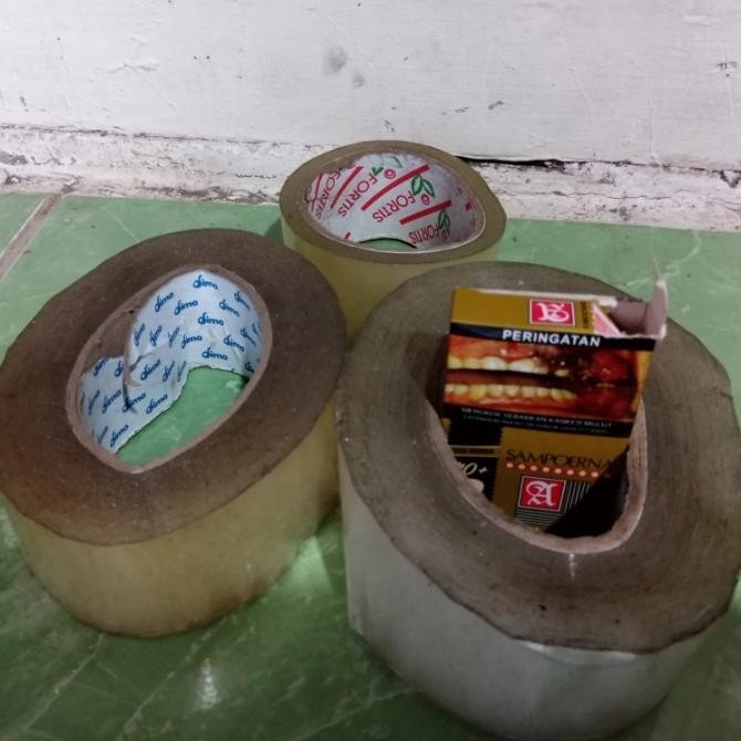 ready lakban kiloan / lakban curah murah