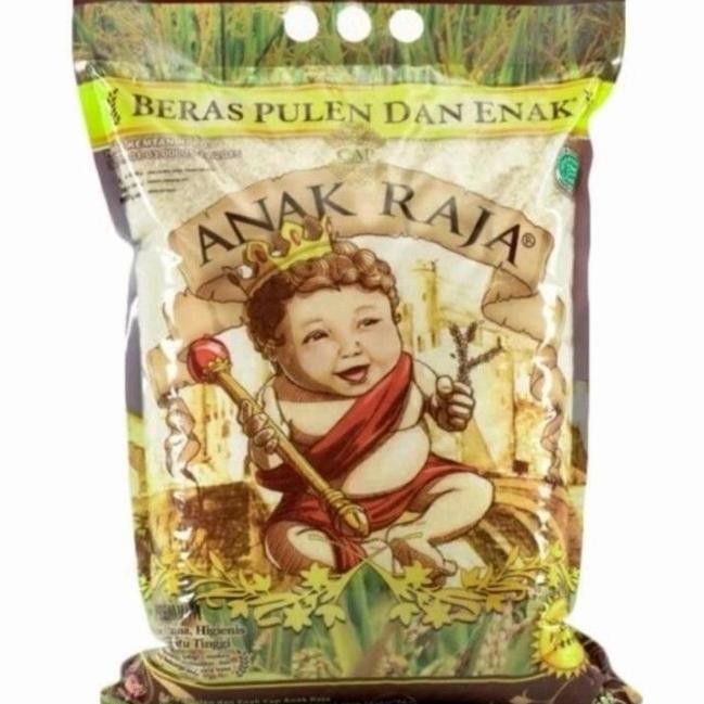 

Ready Beras Berkualitas Premium Anak Raja Nasi Pulen Putih 5kg.