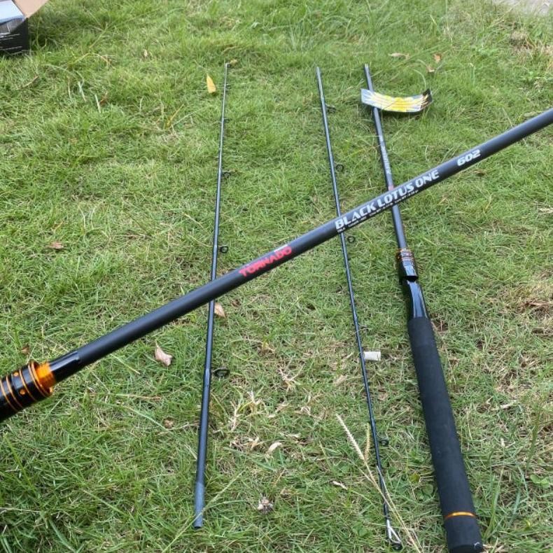 Tornado Black Lotus One Joran Pancing Carbon Hollow 168cm 180cm 8-17LB,Laguna Joran Pancing Spinning