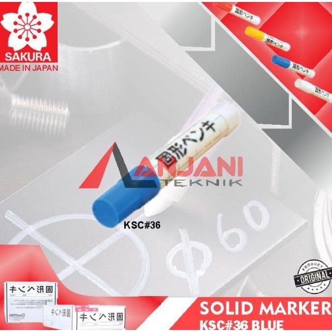 

Ready SAKURA SOLID STEEL MARKER BLUE SPIDOL PERMANEN PENANDA BESI BAJA BIRU