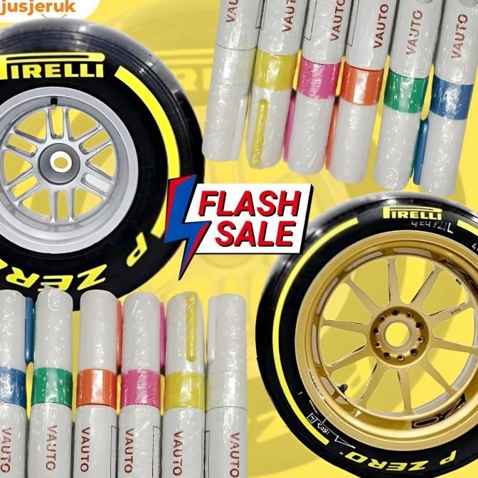 Ready JFactory Spidol Ban Permanen Ban Mobil Ban Sepeda Motor