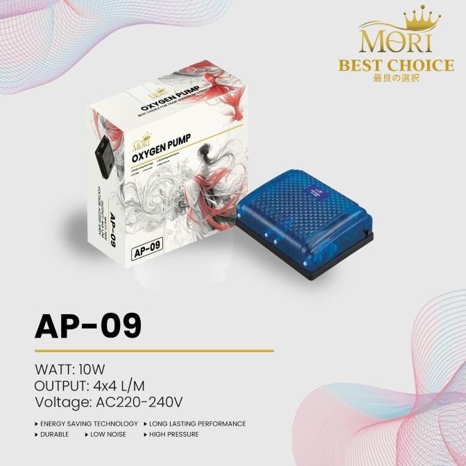DISKON MORI AP 09 POMPA AERATOR 4 LOBANG