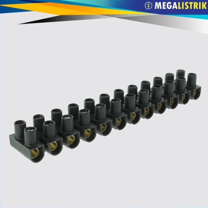 Tersedia Legrand Terminal Klustin / Krustin Kabel Konektor 2.5Mm / 2.5 Mm Hitam