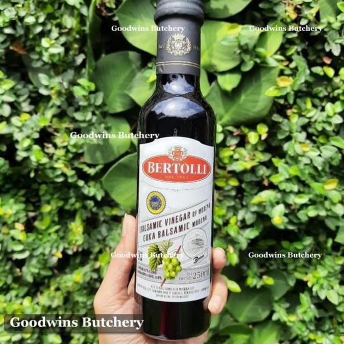 

STOK TERBATAS BERTOLLI BALSAMIC VINEGAR CUKA HITAM ITALY 250ML RED RICE BLACK