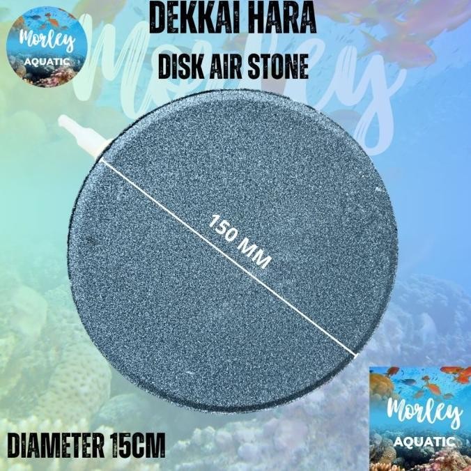 DISKON DISK AIR STONE 15CM / BATU AERATOR BULAT 15CM