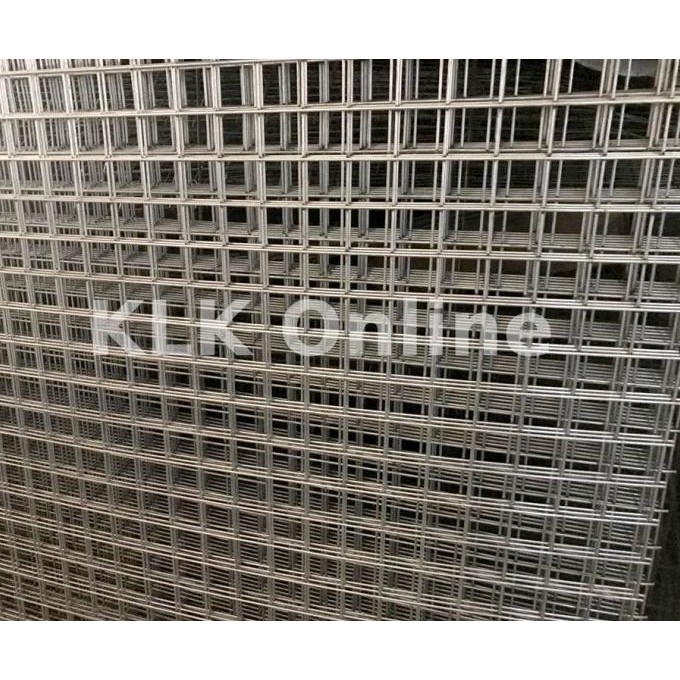 New Wiremesh galvanis lembaran 120x240 cm tbl 4mm/kawat panel 228