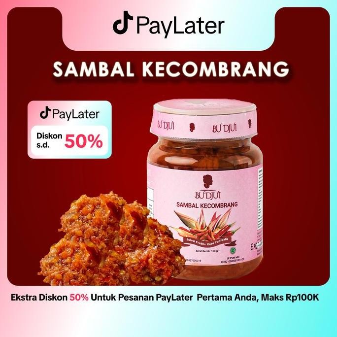 

SAMBAL BU DJUI Sambal Kecombrang Best Seller 150 GRAM Makanan Food
