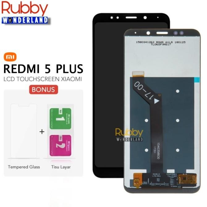 LCD + Touchscreen Redmi 5+ / Redmi 5 Plus Original Bergaransi