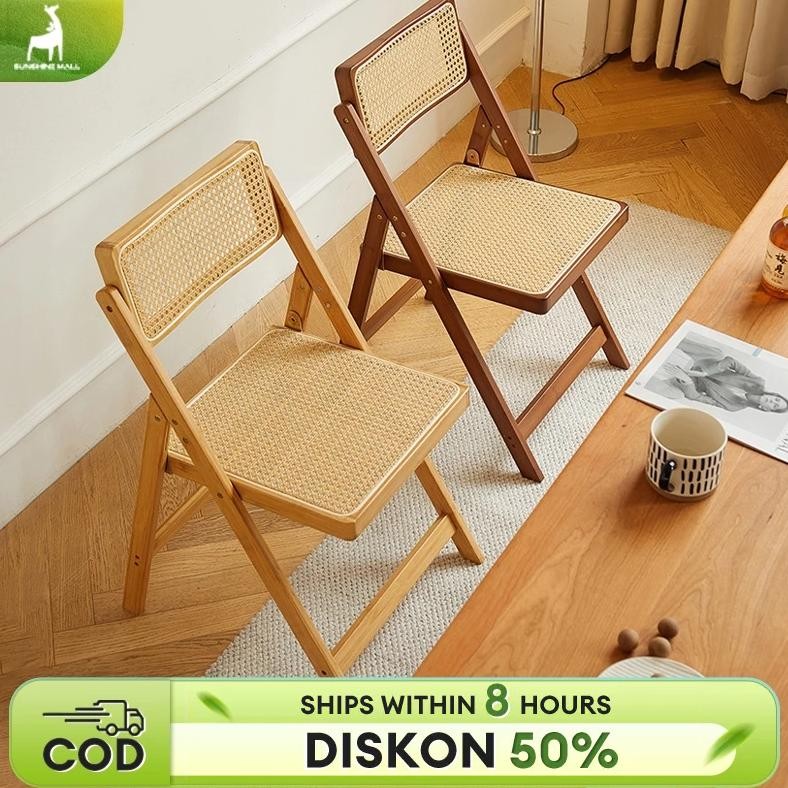 kursi lipat kursi Makan kursi lipat kayu Kursi Rotan kursi belajar kursi lipat portable kursi cafe