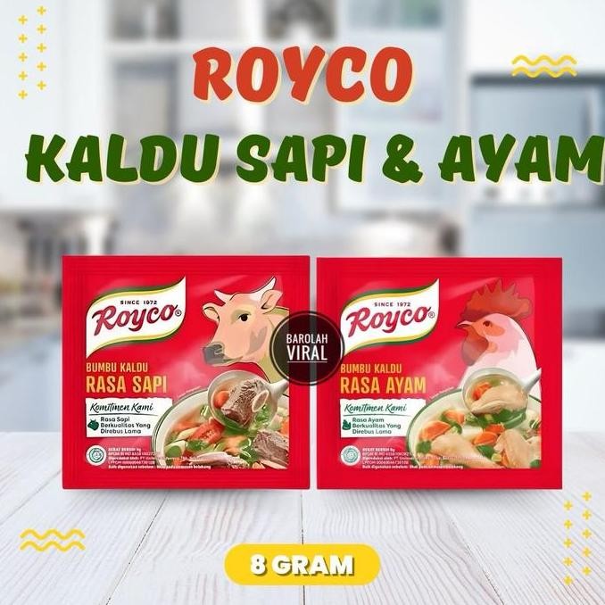 

1 Pcs Royco Kaldu Ayam Sapi Penyedap