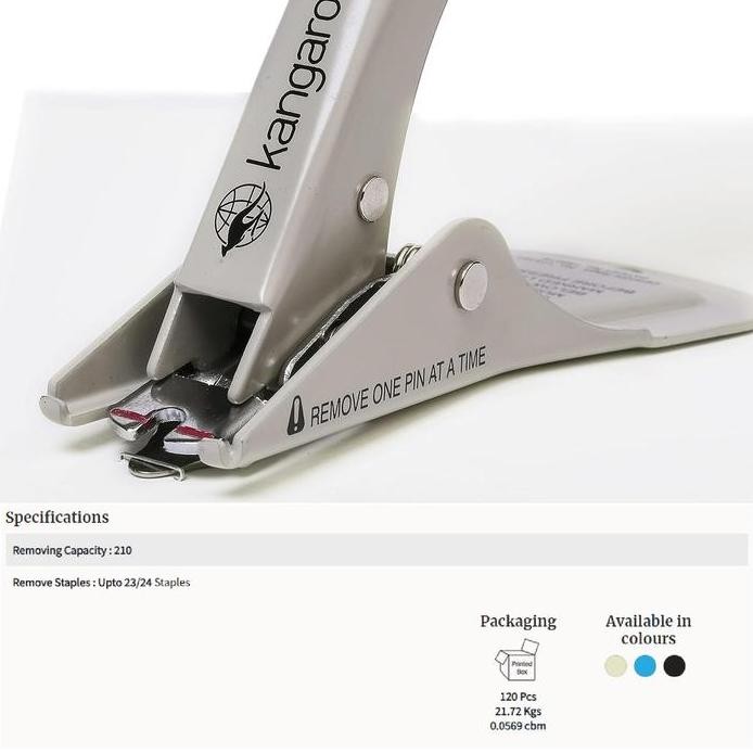 

ready Pencabut Staples / Alat Pelepas Isi Staples / Remover SR 300 Kangaro murah