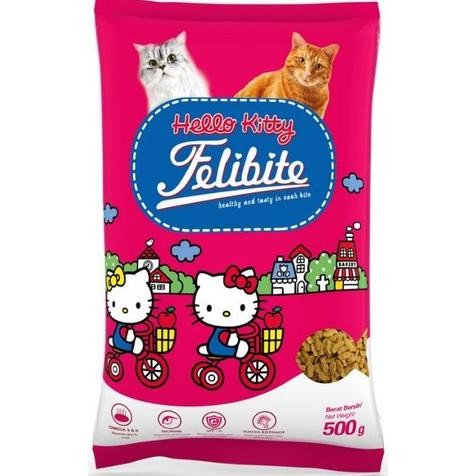 Felibite Makanan Kucing Kering 500 gram - Makanan Kucing Felibite