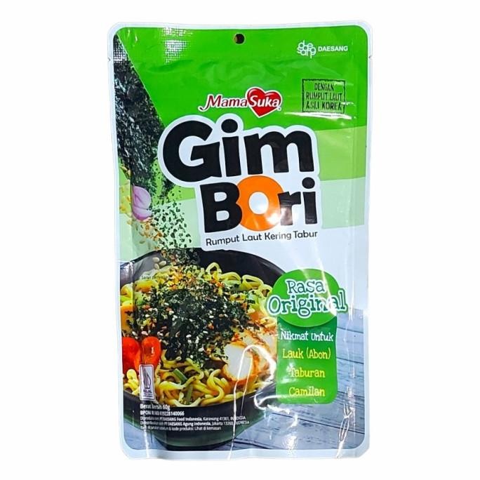 

MAMASUKA Gim bori Nori tabur kering pouch 60 gram (bukan botol)