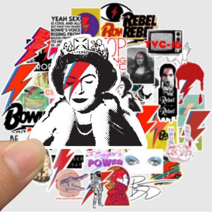 

ready Sticker Tempel "Sticker Pack David Bowie 40Pcs" murah
