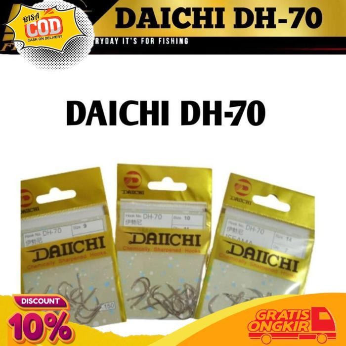 Sale Kail Pancing Daichi Tersedia Tipe Dh70 Kail Daichi Iseama Tanpa Lubang Barang Original