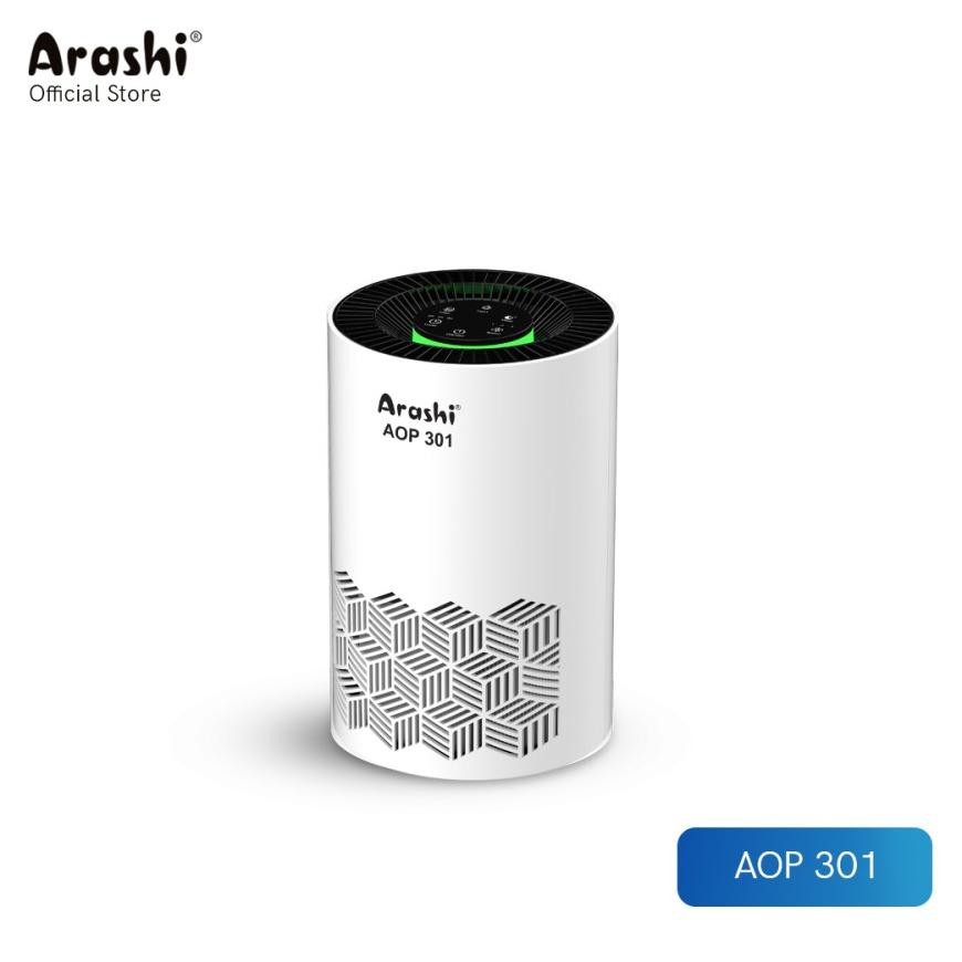 Arashi Air Purifier Portable AOP 301 with HEPA Filter / Filter Udara Portable