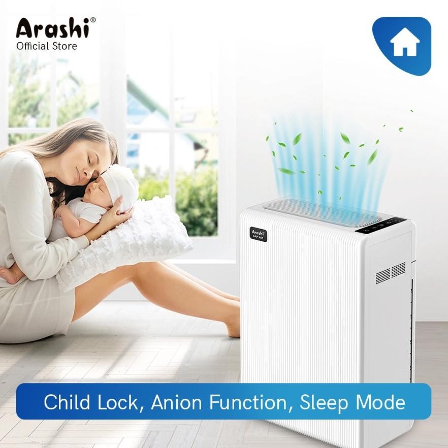 Arashi Air Purifier AAP 401 with HEPA Filter + UVC