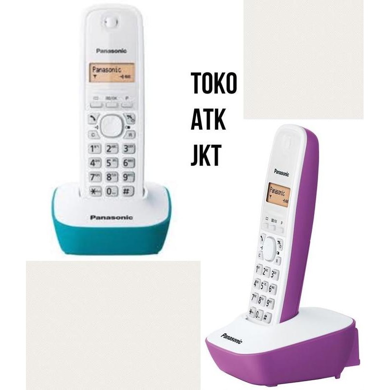 Telepon Rumah Wireless Panasonic KX-TG1611 Telpon Tanpa Kabel