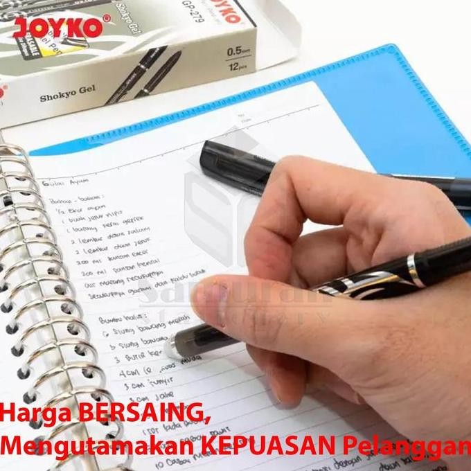 

tyS Erasable Gel Pen Joyko Shokyo GP 279 / Pulpen GelPen GP-279 Bisa Hapus