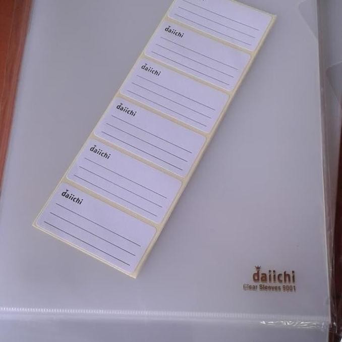 

tyS 12 PC MAP L DAIICHI CLEAR SLEEVES 9001 A4