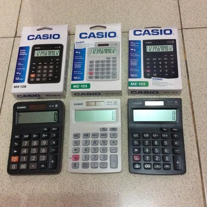 

tyS Calculator / Kalkulator Casio MZ-12S / MX-12B 12 Digit