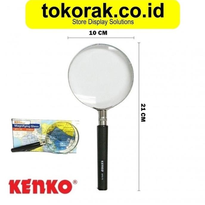

tyS KACA PEMBESAR MGF-100 MM KENKO - MAGNIFYING GLASS - LUP KACA PEMBESAR