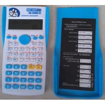 

tyS Kalkulator Scientific Doraemon Kalkulator ilmiah yang terdiri dari ban
