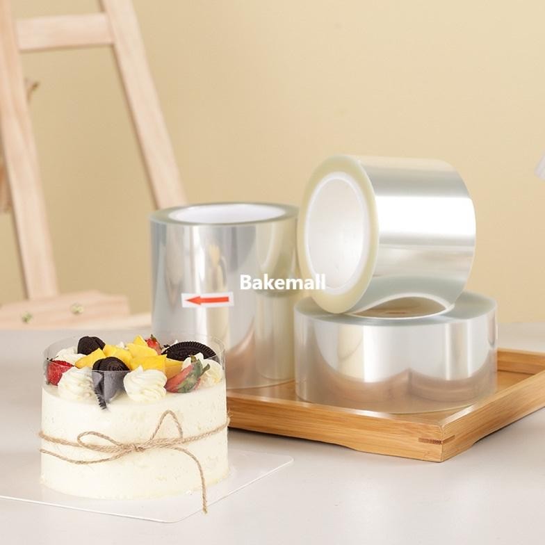 Bisa Cod Plastik Opp Mika Dan Plastik Tipis Plastik Lentur Bening Pinggiran Tiramisu Cake ||