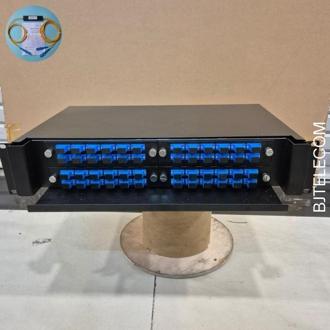 TERBARU - ODF 48 core+ adapter SC/ Otb 48 core lengkap adapter SC tanpa pigtail