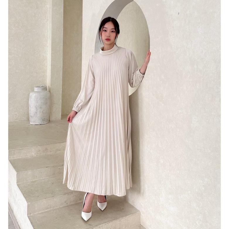 DARA PLEATED DRESS / Gamis dress