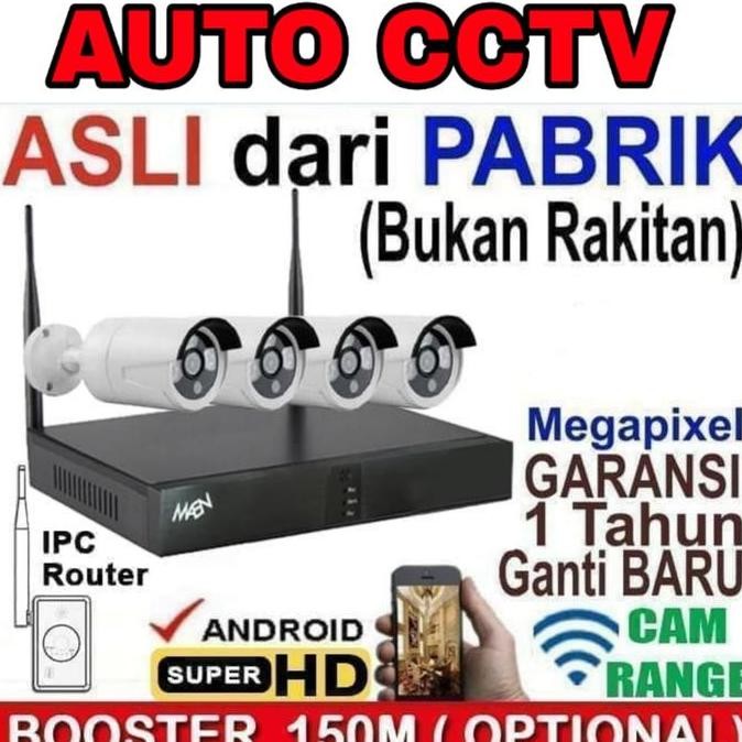 CCTV WIFI / PAKET CCTV / WIRELESS IP CAMERA SUPER HD