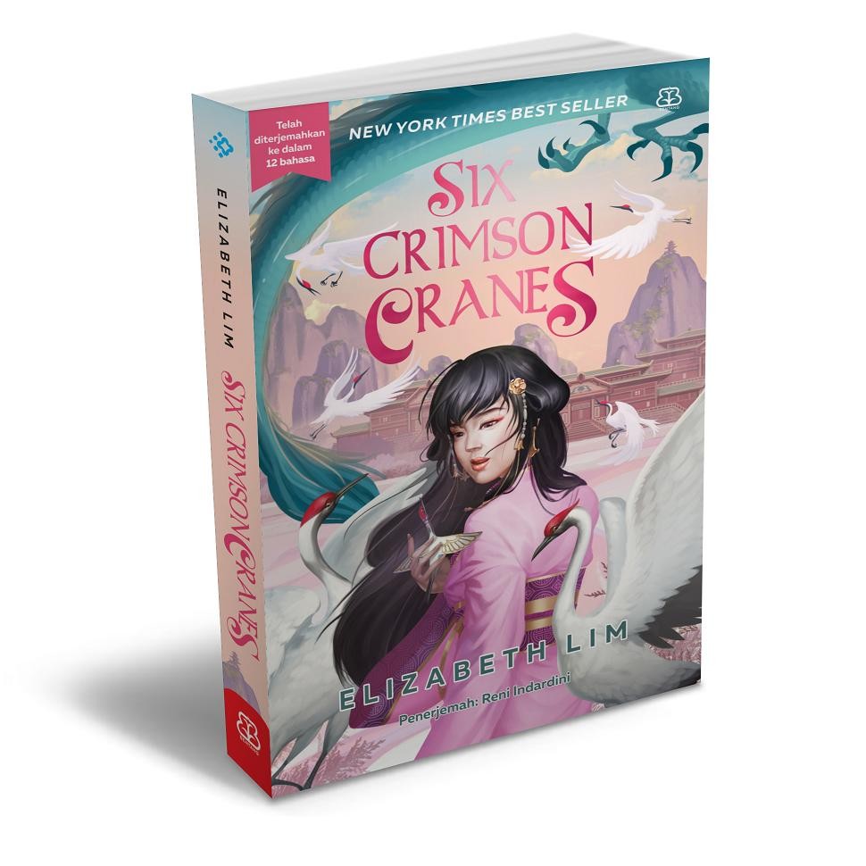 baru  [Mizan] Six Crimson Cranes - Elizabeth Lim l Novel Terjemahan