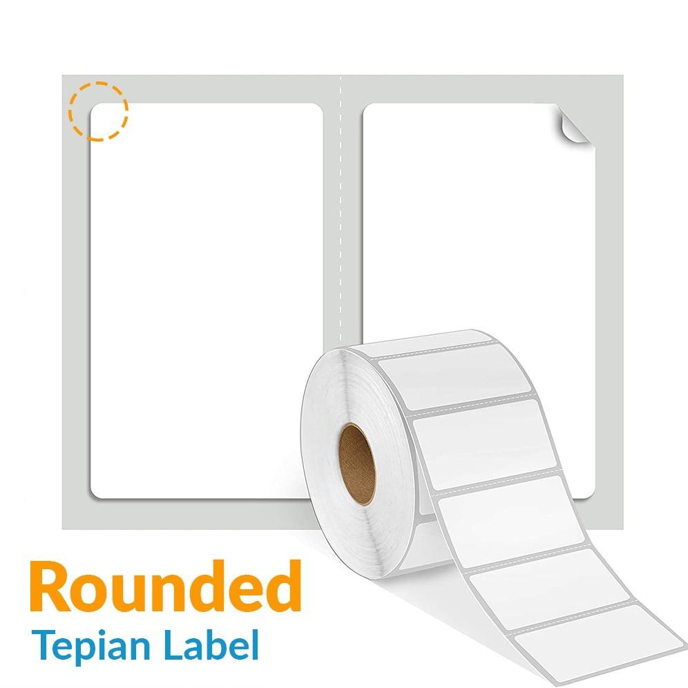 

Codeshop Label Semicoated 40 x 30 mm 2 Line Stiker Printer Barcode Core 1 Inch isi 2500 Pcs murah