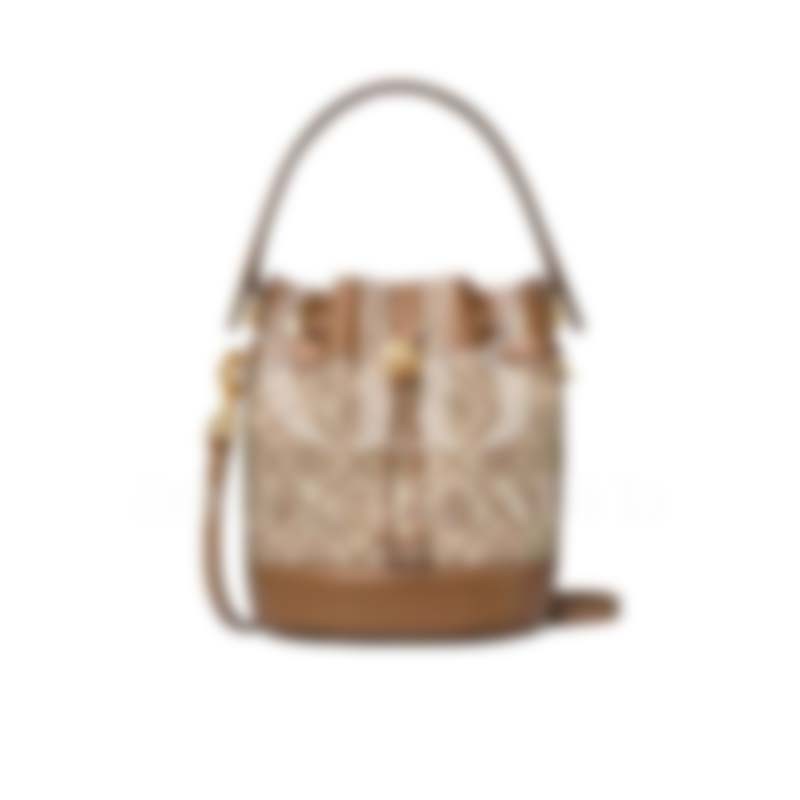 T Monogram Mini Bucket Bag (79487)