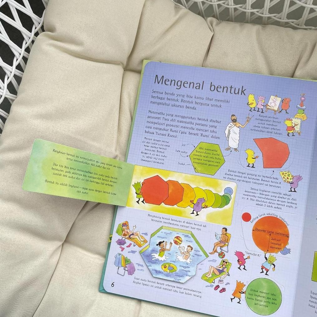 baru  [Erlangga Official] Buku Ensiklopedia Anak: See Inside Matematika - Hard Cover - Full Colour