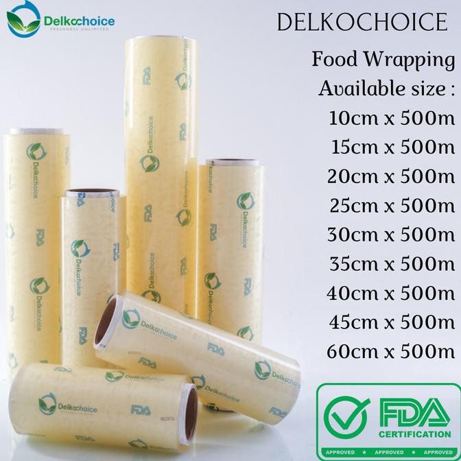 PLASTIK FOOD WRAP / CLING WRAP - DELKOCHOICE
