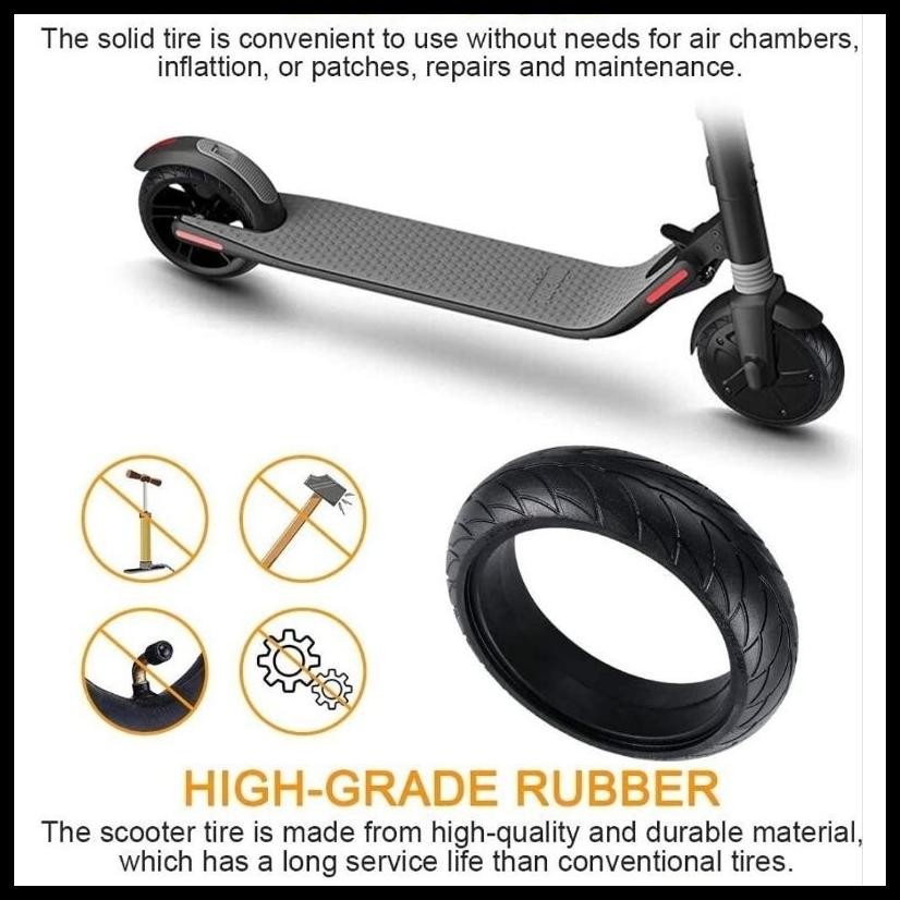 BAN LUAR SOLID NINEBOT SEGWAY 200X50 ES1/ES2/ES4