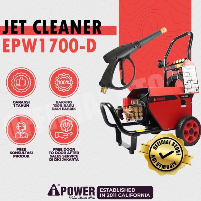 Grosir Aipower Electric Pressure Washer Jet Cleaner Epw1700-D Aipower